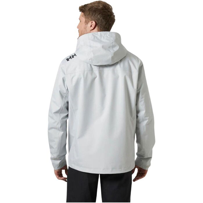 2024 Helly Hansen Mens Crew Hooded Midlayer Jacket 2.0 34442 - Grey Fog